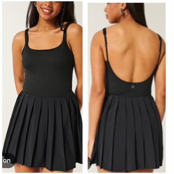 Hollister Dresses & Skirts - Hollister Gilly Hicks Active Pleated Short Dress Navy Size S Athleisure Tennis